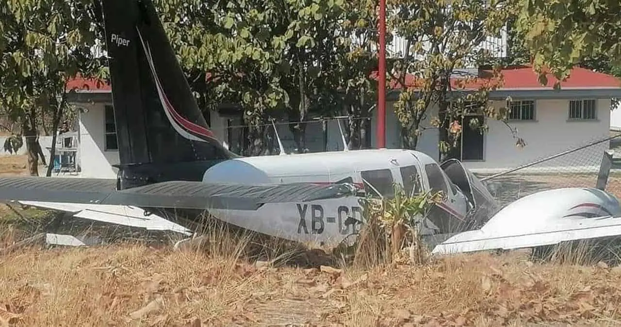 Se estrella avioneta de alcaldesa de Tepic