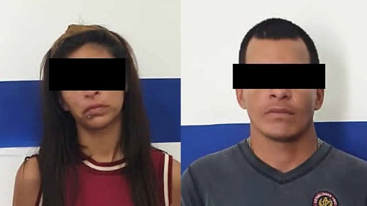 Capturan a pareja con armas hechizas