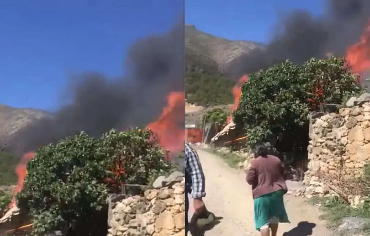 Niños jugaban con encendedor y mueren calcinados