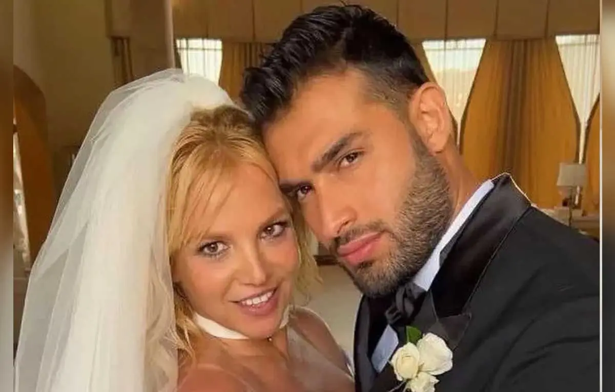 Filtran primeras fotos de la boda de Britney Spears y Sam Asghari
