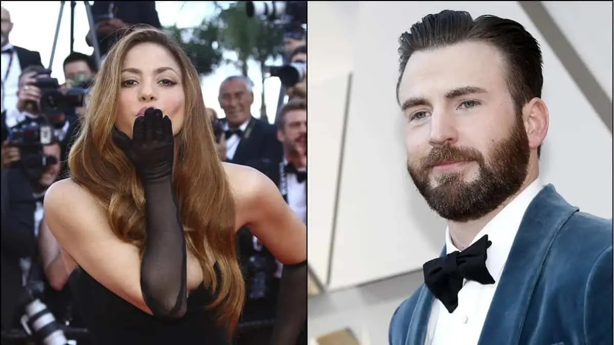 Chris Evans habla sobre Shakira y asegura ser su fan