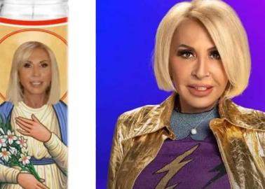 Laura Bozzo tiene su propia veladora: "Santa Laura"