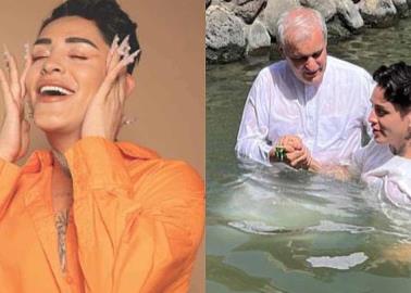VIDEO: Kunno se bautiza en el río Jordán; internautas lo tunden
