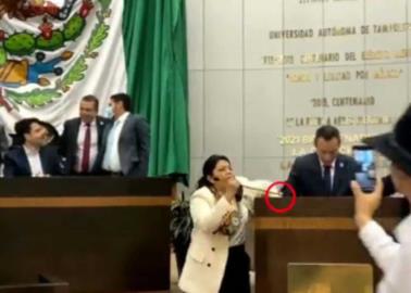 Acusan a sobrina de AMLO de robar celulares a diputado Acusan a sobrina de AMLO de robar celulares a diputado