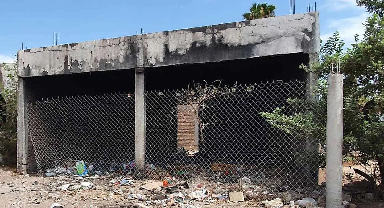 Casas abandonadas son nido de malvivientes