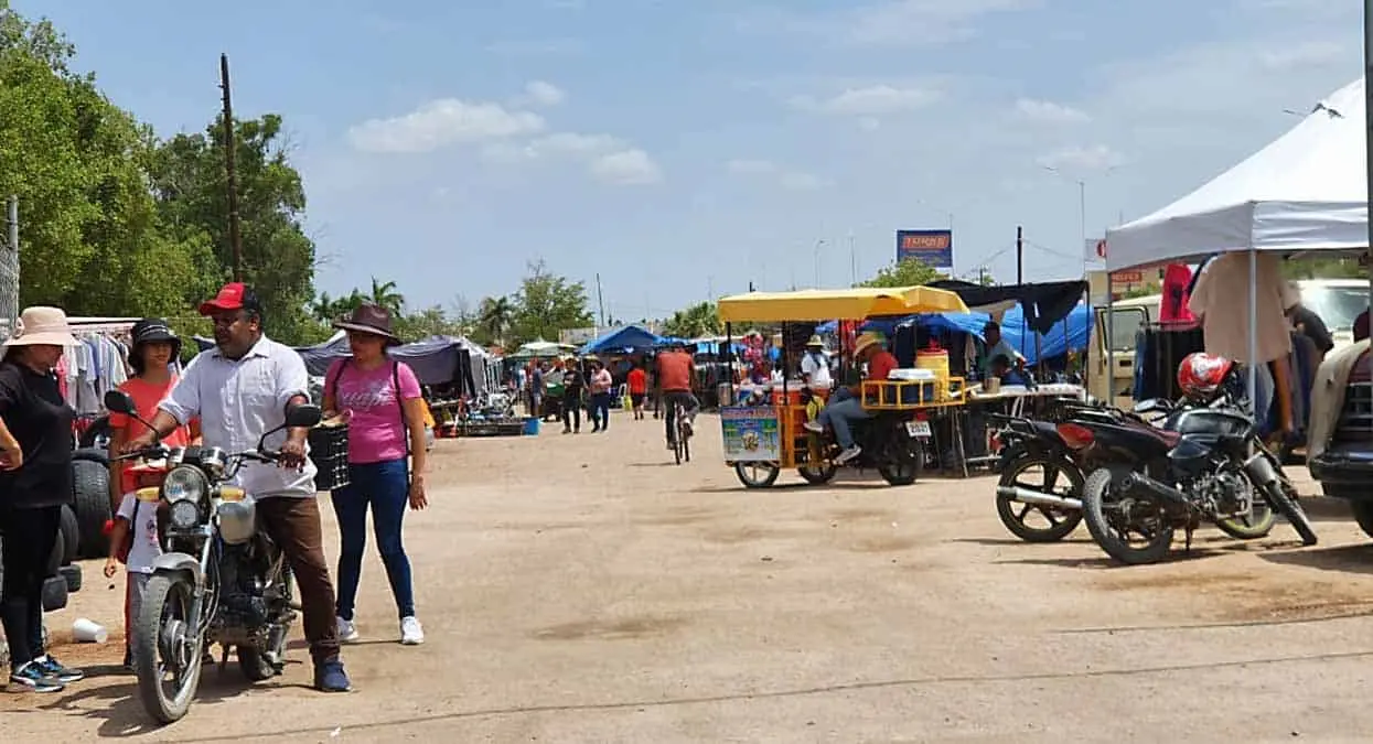 Ventas en tianguis están por los suelos