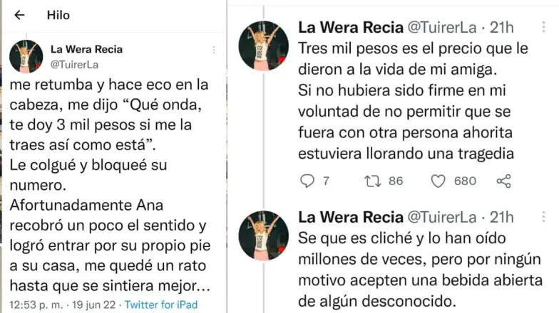 Alertan a mujeres sobre peligro en un bar de Hermosillo Alertan a mujeres sobre peligro en un bar de Hermosillo