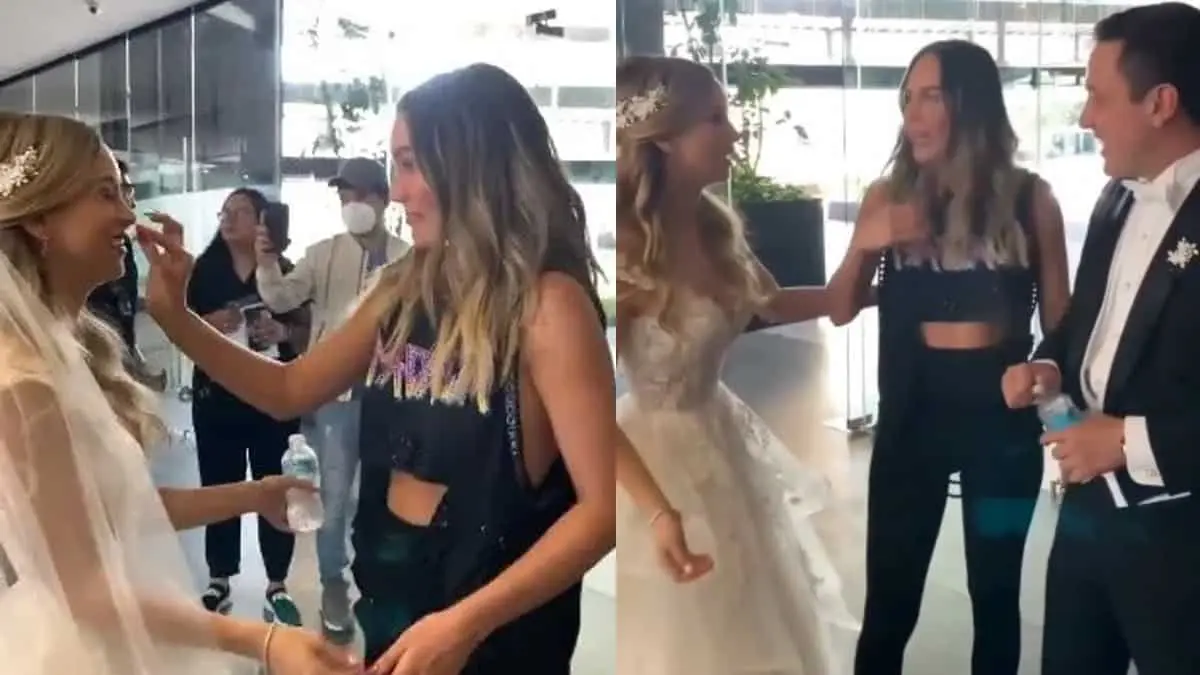 VIDEO: Novia espera a Belinda para que le dé su bendición