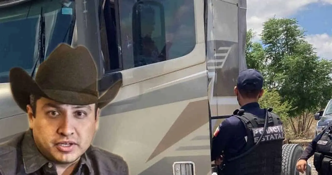 Despojan de tráiler a Julión Álvarez en Querétaro