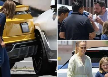 VIDEO. Hijo de Ben Affleck choca lujoso Lamborghini