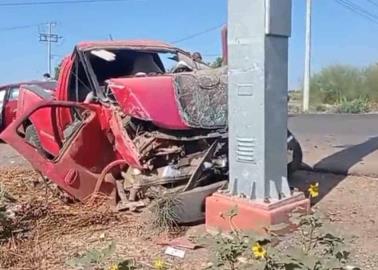 Chocan en la entrada a Quetchehueca