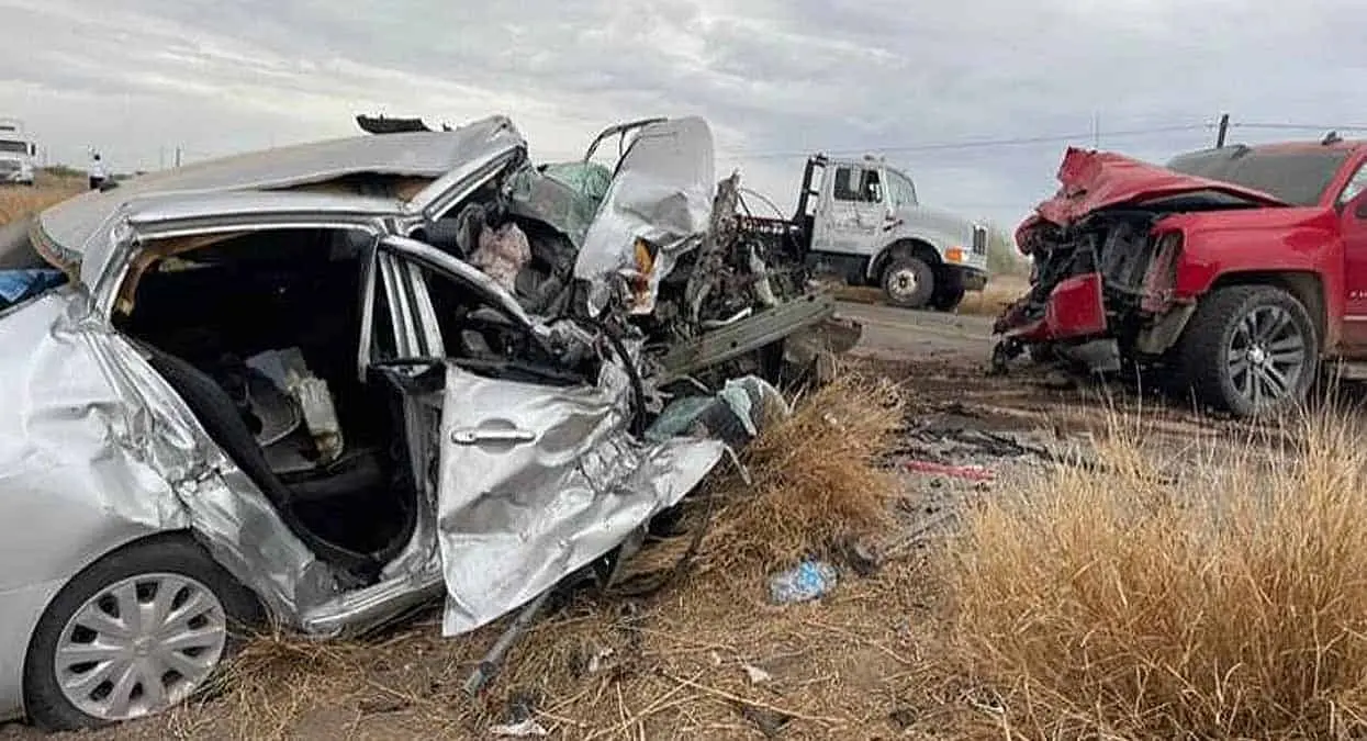 Dos accidentes vehiculares dejan 8 muertos, entre ellos un bebé