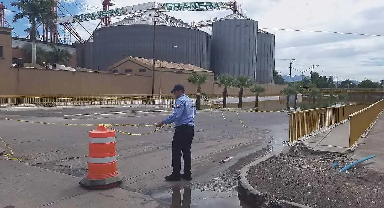 Primera lluvia en Cajeme deja pocas afectaciones