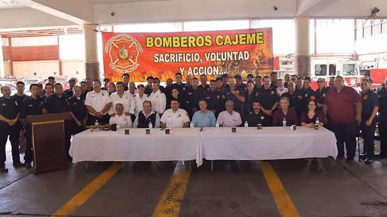 Bomberos de Cajeme celebran su 73 aniversario