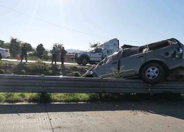 Fatal volcadura en la México 15: un muerto y tres heridos