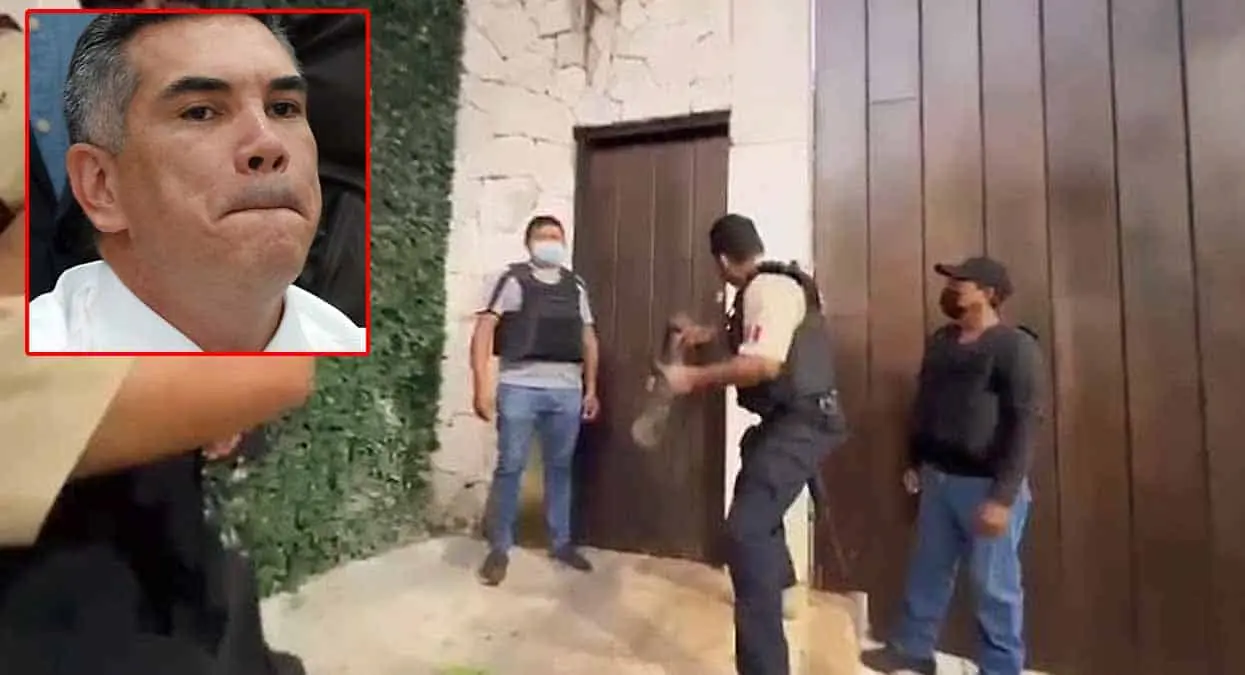 VIDEO: Revientan casa de presidente nacional del PRI
