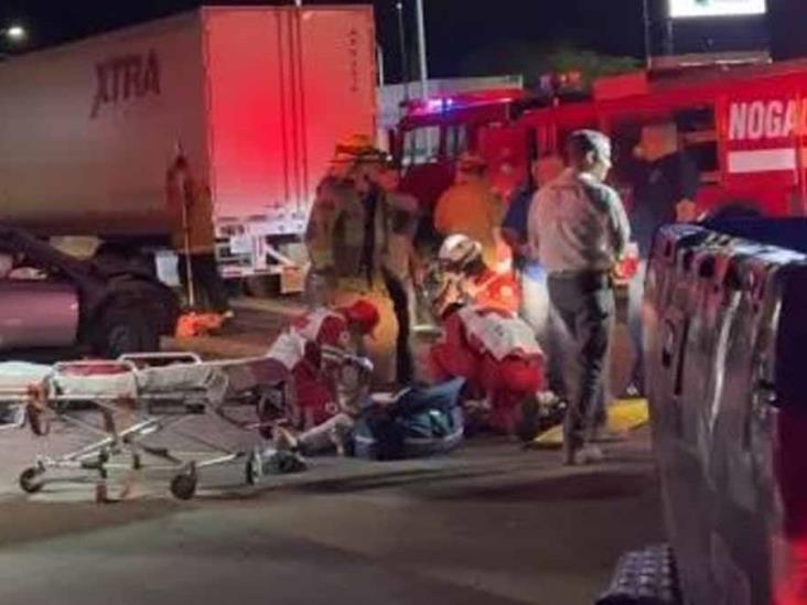 Muere uno en accidente Muere uno en accidente