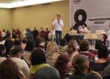 Celebran aniversario morenistas