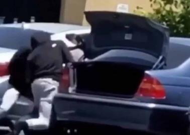 Video. Ladrones golpean a hombre para robarle reloj Rolex