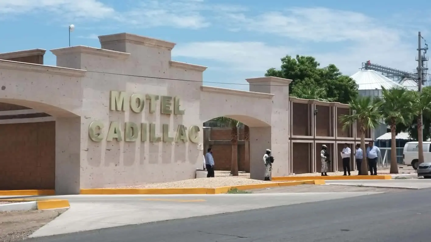 Lo sorprende la muerte en motel