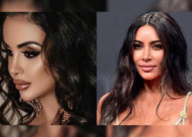 Influencer se hace 40 cirugías para parecerse a Kim Kardashian