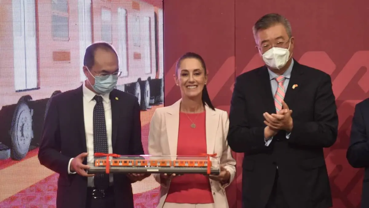 Sale de China primer tren para la L1 del Metro