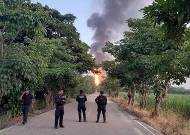 Video. Explota ducto de Pemex en Veracruz Video. Explota ducto de Pemex en Veracruz