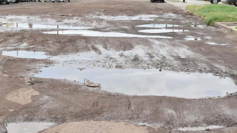 Encharcamientos y profundidad de baches causan las lluvias