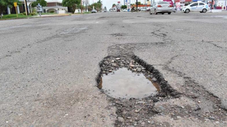 Encharcamientos y profundidad de baches causan las lluvias