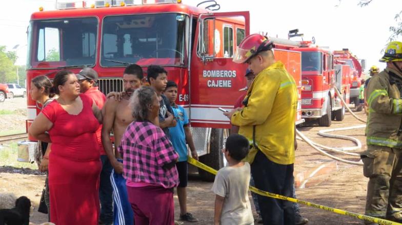 Arrasa fuego con viviendas de “El Chorizo”