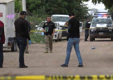 Fuerte balacera en la Leandro Valle