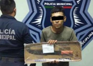 Agarran a “machetero” en la Matías Méndez