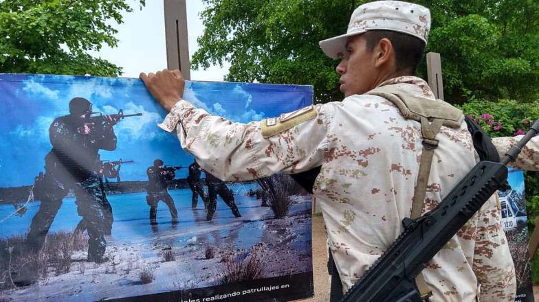 Muestra la Sedena sus tareas, con fotos