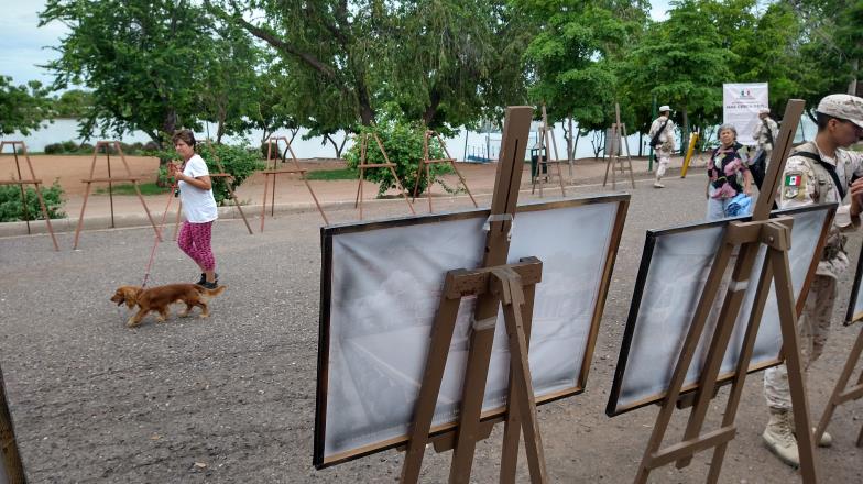 Muestra la Sedena sus tareas, con fotos