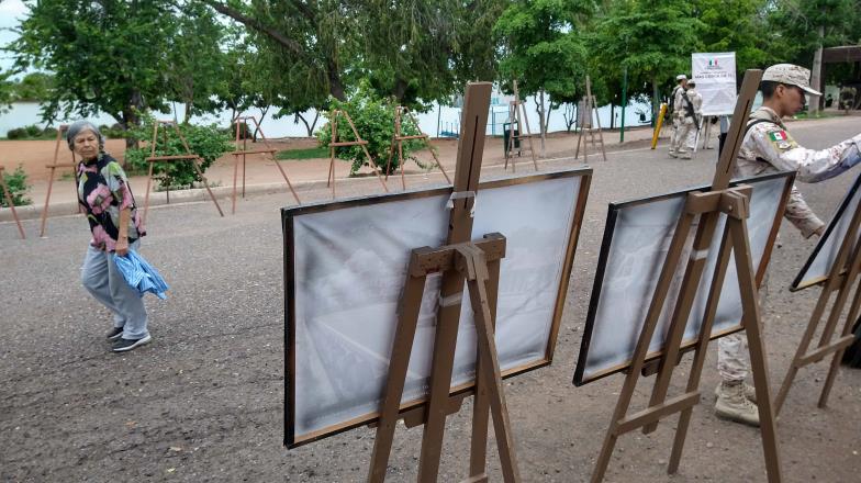 Muestra la Sedena sus tareas, con fotos