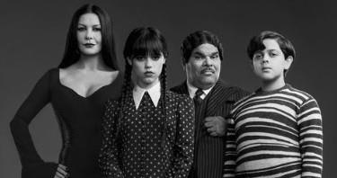 Ellos son la familia Adams para la serie de Netflix