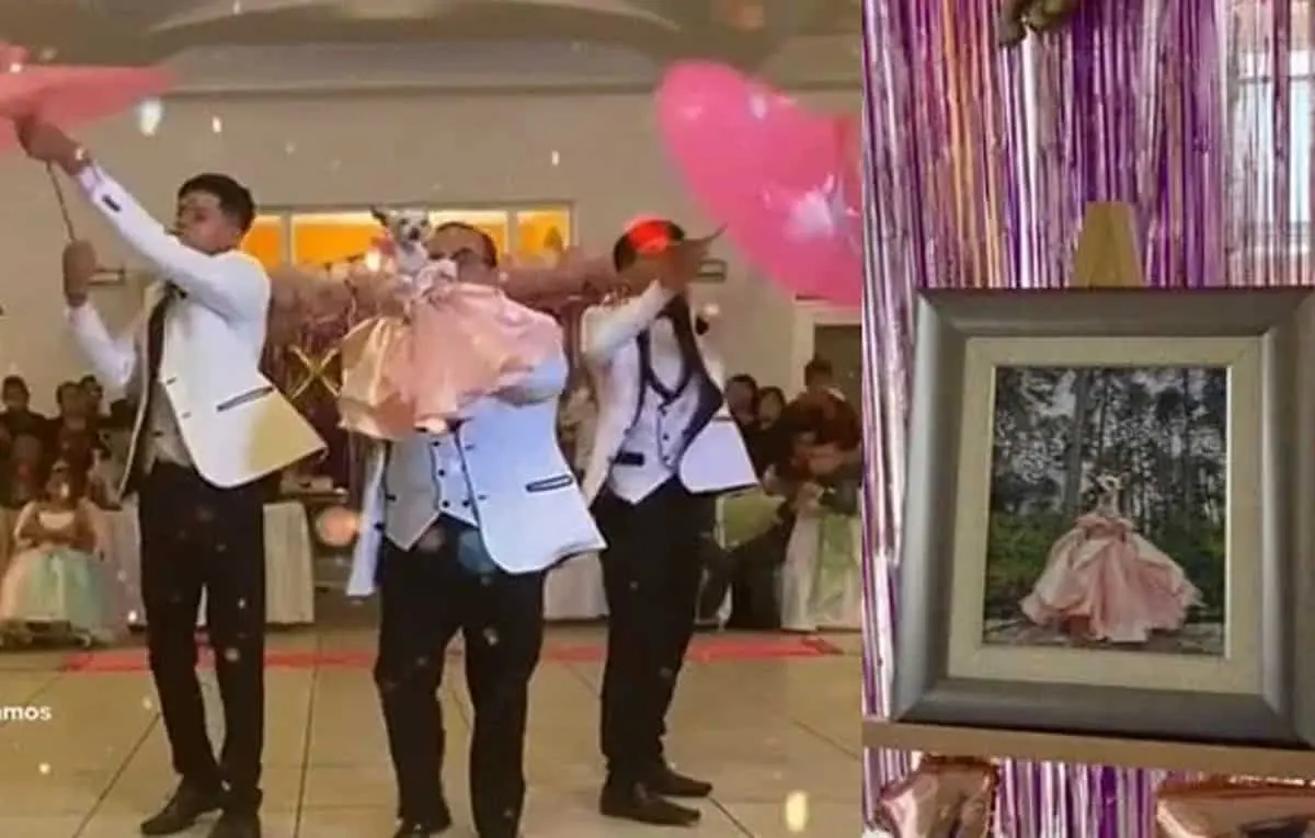 Video. Celebra XV años perrita chihuahua con todo y chambelanes