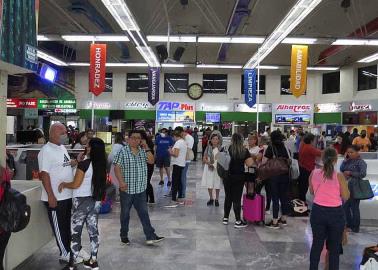 Viajeros se quedan varados en Central de Obregón