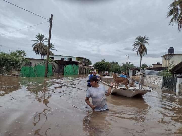 Bajo las aguas Guaymas y Empalme