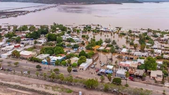 Bajo las aguas Guaymas y Empalme