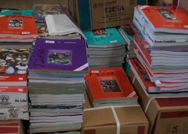 Llegan libros de texto