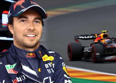 Checo Pérez saldrá 2° en Bélgica