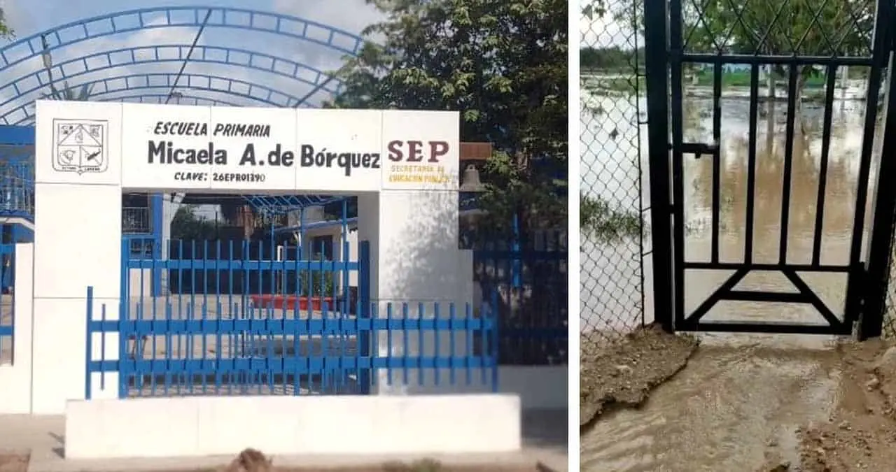 Afecta lluvias regreso a clases en Huatabampo
