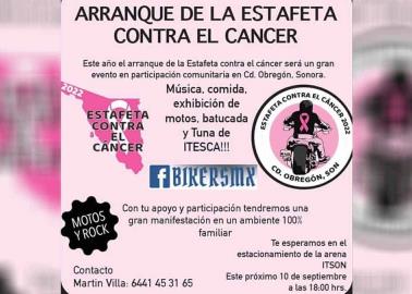 Motociclistas luchan en contra del cáncer