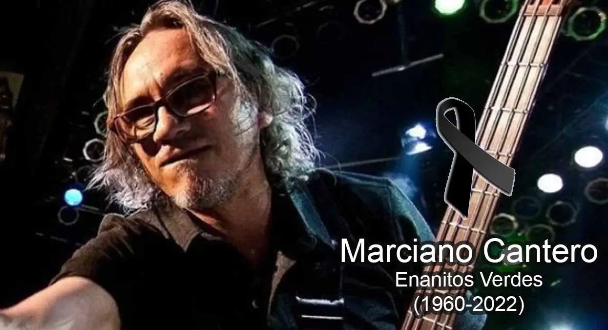 Muere Marciano Cantero, vocalista de los Enanitos Verdes