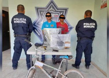 Capturan a presuntos ladrones