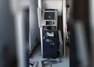 Intentan saquear cajero automático Intentan saquear cajero automático