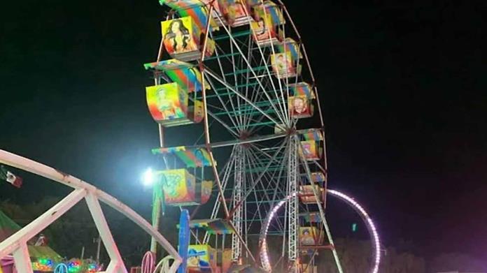 Se mata quinceañera al caer de rueda de la fortuna Se mata quinceañera al caer de rueda de la fortuna