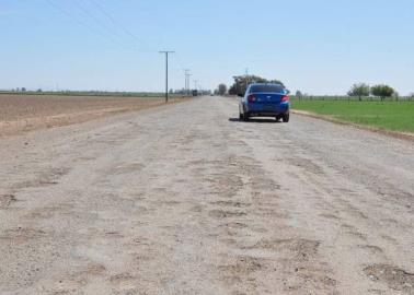 Repararán caminos del Valle del Yaqui