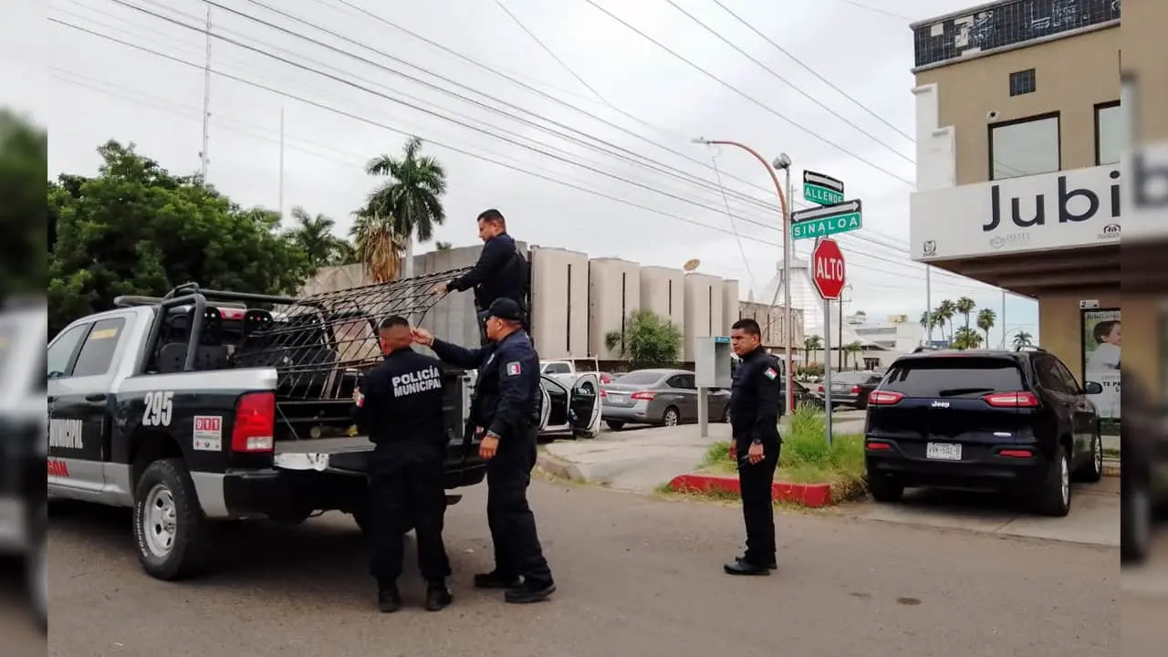 Lo agarran por robo de protector